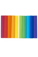 Szkolne artykuły papiernicze - Top-2000 Bibuła marszczona Creatinio 25x200 mały mix tęczowy komplet 10 sztuk 400153936 TOP-2000 400153936 - miniaturka - grafika 1