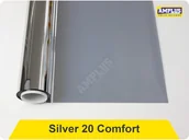 Akcesoria do okien - Folia przeciwsłoneczna zewnętrzna Silver 20 Comfort - Lite Solar "efektywna" - miniaturka - grafika 1