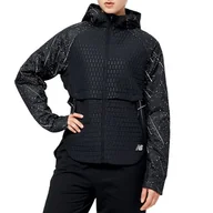 Kurtki i kamizelki sportowe damskie - Kurtka New Balance WJ23256BK - czarna - miniaturka - grafika 1