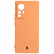 Etui i futerały do telefonów - Bizon Etui Case Silicone Xiaomi 12 Pro pomarańczowe BCSXIA12POR - miniaturka - grafika 1