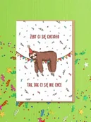 Kartki okolicznościowe i zaproszenia - Karnet Urodziny - żeby Ci się chciało.. - miniaturka - grafika 1