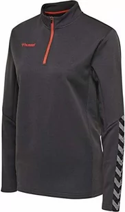 Hummel damska bluza z suwakiem do połowy długości, kolor asfalt, M 204929-1525-M - Bluzy damskie - miniaturka - grafika 1