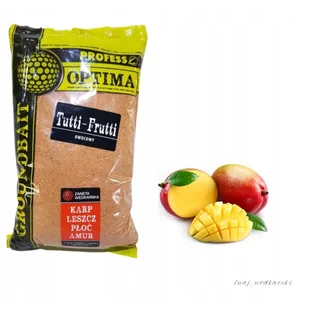 Profess Zanęta Optima Tutti Frutti 1 kg - Przynęty - miniaturka - grafika 1