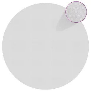 vidaXL Lumarko Pływająca folia solarna z PE, 381 cm, szara! 92999 - Akcesoria do basenów - miniaturka - grafika 1
