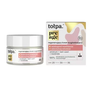 Tołpa Tołpa pre age regenerujący krem wygładzający na noc 50 ml - Kremy do twarzy - miniaturka - grafika 1