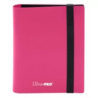 Akcesoria do gier planszowych - Ultra-Pro 4-Pocket Pro-Binder Eclipse - Hot Pink - miniaturka - grafika 1