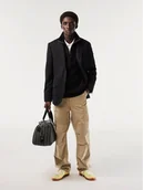 Bluzy męskie - Lacoste Bluza SH1927 Czarny Classic Fit - miniaturka - grafika 1