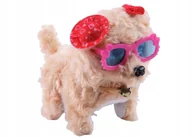 Zabawki sensoryczne - PIES CHODZĄCY SZCZEKAJĄCY NA BATERIE - miniaturka - grafika 1