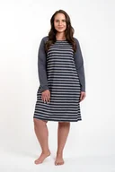 Piżamy damskie - Oda koszula damska długi rękaw - Italian Fashion - miniaturka - grafika 1