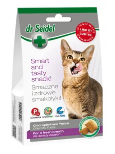 Dr Seidla Smakołyk dla kotów na świeży oddech 50g 7273 - Suplementy i witaminy dla kotów - miniaturka - grafika 2