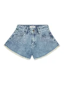 Spodenki damskie - Guess Szorty jeansowe J5GD42 D45E0 Różowy Regular Fit - miniaturka - grafika 1