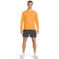 Spodnie sportowe męskie - Męskie spodenki do biegania Under Armour UA Launch 5\'\' Unlined Shorts - szare - UNDER ARMOUR - miniaturka - grafika 1