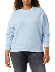 Lee Legendary Denim Crew Damska bluza, Blue Sky, L - Bluzy damskie - miniaturka - grafika 1