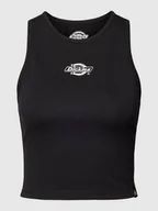 Koszulki i topy damskie - Top z nadrukiem z logo model ‘POWERS’ - miniaturka - grafika 1