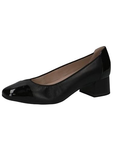 Caprice Damskie czółenka 9-22306-43, Black Comb I, 38 EU szerokie, Black Comb I, 38 EU Weit