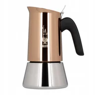 Zaparzacze i kawiarki - Kawiarka Bialetti New Venus 6tz 295ml Indukcja Stal Nierdzewna Miedziany - miniaturka - grafika 1