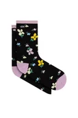 Skarpetki damskie - Ticker Sock Black/Lavender VN0A49ZDDAJ1 - miniaturka - grafika 1