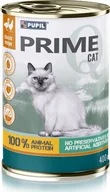 Mokra karma dla kotów - PUPIL Prime Karma mokra dla kota PUPIL Prime bogata w kurczaka z kaczką 10 x 400 g - miniaturka - grafika 1