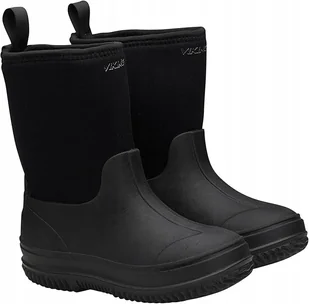 VIKING KALOSZE CZARNE WSUWANE DZIECIĘCE GŁADKIE 36 ŻIE - Kalosze damskie - miniaturka - grafika 1