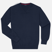 Swetry męskie - Sweter Patrick Navy - marka niezdefiniowana - miniaturka - grafika 1