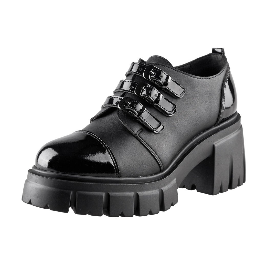półbuty damskie ALTERCORE czarne (DOROTHEA VEGAN BLACK)-40
