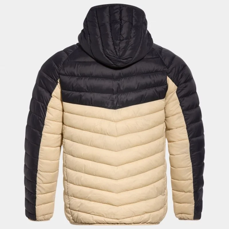 Męska kurtka puchowa Joma Mystic Explorer, czarna i beżowa. XL