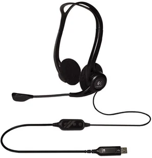 Logitech PC Stereo Headset 960 czarne - Słuchawki - miniaturka - grafika 1