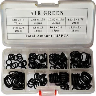OPTIMA ZESTAW O-RINGÓW KLIMATYZACJA 145 SZT - Akcesoria do klimatyzacji i ogrzewania - miniaturka - grafika 2
