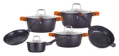 Zestawy garnków i patelni - Berlinger Haus GARNKI GRANIT DIAMOND 10 ELE [BH-1111] - miniaturka - grafika 1