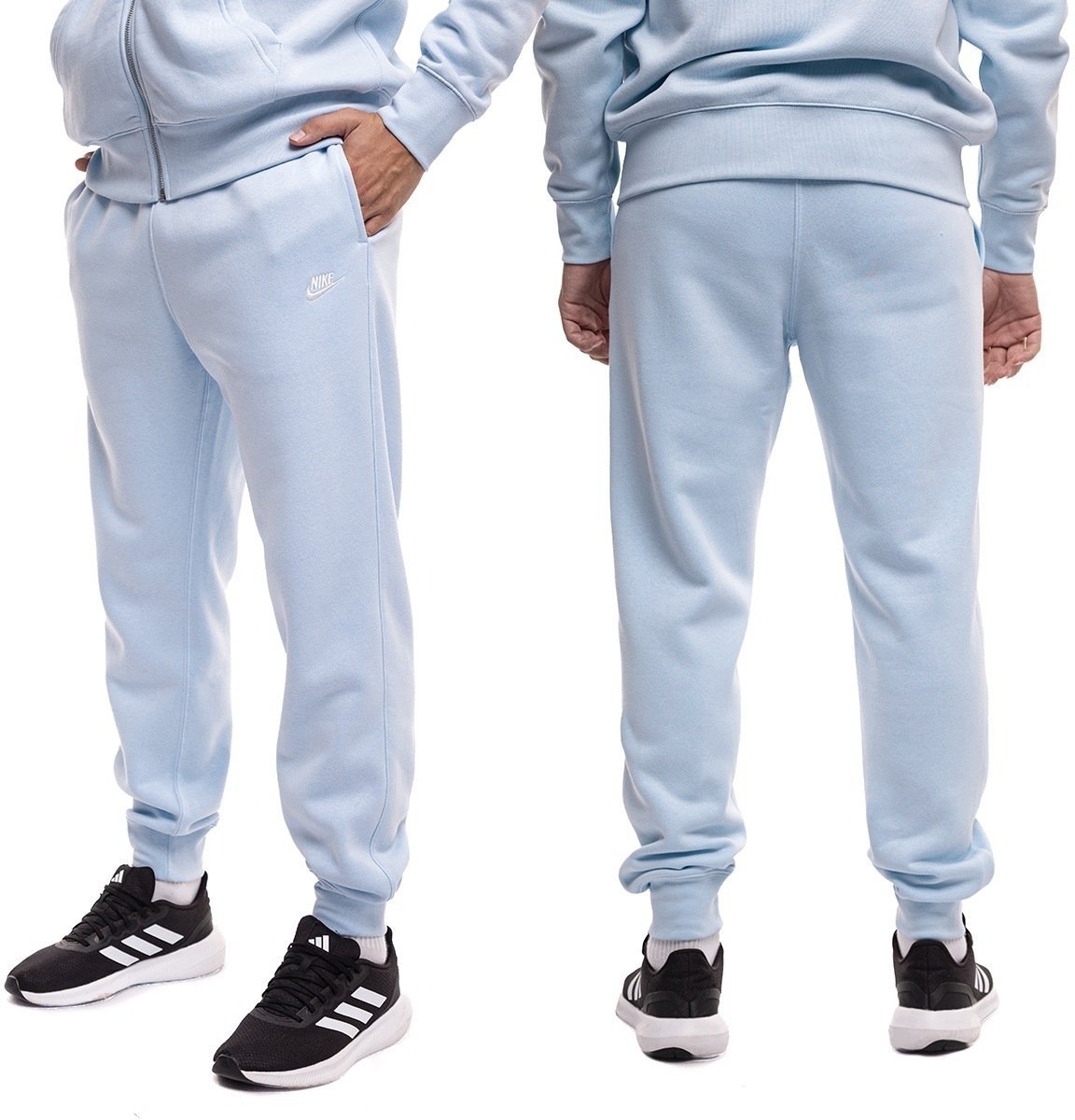 Nike Spodnie męskie Club BB Jogger błękitne FN3787 407 XL