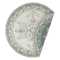 Dywany zewnętrzne - Zielono-kremowy dywan odpowiedni na zewnątrz NORTHRUGS Borbon, ø 200 cm - miniaturka - grafika 1