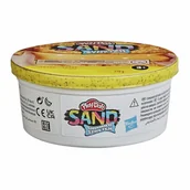 Masy plastyczne - Play-Doh Sand Piasek Brokatowy Pomarańczowy Tuba - miniaturka - grafika 1