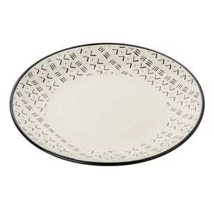 Talerz deserowy ceramiczny Florina Nordic 19 cm - Talerze - miniaturka - grafika 1