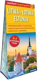 Comfort! map&guide Litwa, Łotwa, Estonia lam - Atlasy i mapy - miniaturka - grafika 1