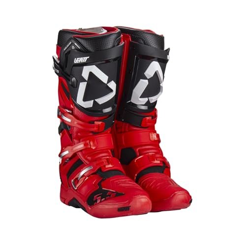 Leatt, Buty motocyklowe unisex dla dorosłych, Czerwony, 47 EU
