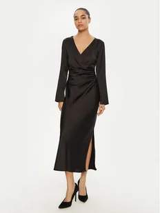 Imperial Sukienka koktajlowa AFGSIBA Czarny Regular Fit - Sukienki - miniaturka - grafika 1