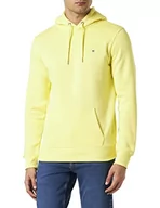 Bluzy męskie - GANT Oryginalna męska bluza z kapturem Sweat Hoodie Clear Yellow, standardowa, przezroczysty żółty, S - miniaturka - grafika 1