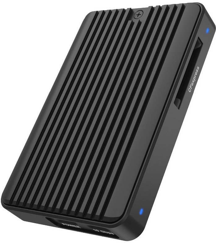 ICY BOX IB-CR601M-C31 M.2 NVMe/SATA SSD case with CFexpress Type-B Card Reader IB-CR601M-C31
