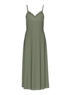 Sukienki - Pieces Sukienka "Nya" w kolorze oliwkowym - miniaturka - grafika 1