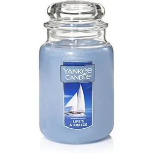 Yankee Candle, Świeca zapachowa Large Jar Lifes A Breeze 623g - Świece - miniaturka - grafika 1