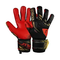 Piłka nożna - Rękawice bramkarskie Reusch Attrakt Freegel Silver czarno-czerwone 5570235 7075 - 10,5 - miniaturka - grafika 1