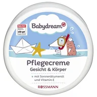Balsamy i oliwki dla dzieci - Babydream, Krem do twarzy i ciała z wiitaminą E - miniaturka - grafika 1