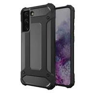 Etui i futerały do telefonów - Hybrid Armor etui do Samsung Galaxy S23 Ultra pancerny hybrydowy pokrowiec czarne - miniaturka - grafika 1