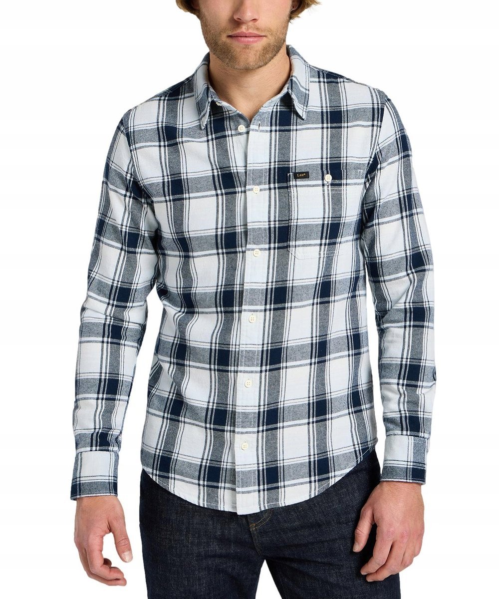 Koszula Lee LEESURE SHIRT 112355714 Cloud XXL