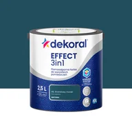 Farby wewnętrzne - Dekoral Farba Effect 3w1 Granatowy morski 2.5 l - miniaturka - grafika 1