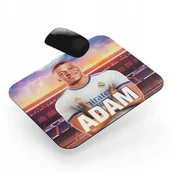 Podkładki pod mysz - PODKŁADKA POD MYSZ IMIĘ KYLIAN MBAPPE PIŁKA PREZENT ŚWIĘTA URODZINY DZIECKA - miniaturka - grafika 1