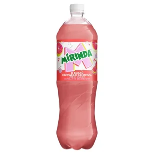 Mirinda Zero cukru Napój gazowany o smaku różowego grejpfruta 1,5 l - Soki i napoje niegazowane - miniaturka - grafika 1