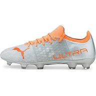 Piłka nożna - PUMA Męskie buty piłkarskie Ultra 3.4 Fg/Ag, Diamentowy srebrny cytrus neonowy - 41 EU - miniaturka - grafika 1
