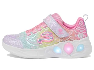 Skechers Sneakersy dziewczęce, Multi Mesh, 1 UK, Wiele siatek, 33.5 EU - Buty dla dziewczynek - miniaturka - grafika 1