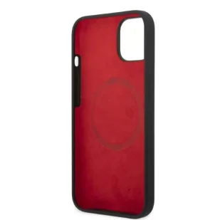 Eti na telefon Ferrari FEHMSIP14SBK do Apple iPhone 14 6,1" czarny/black hardcase Silicone Metal Logo Magsafe - Etui i futerały do telefonów - miniaturka - grafika 7